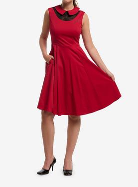 Marvel Spider-Man Web Collar Retro Dress Her Universe Exclusive, , hi-res